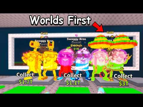 WORLDS FIRST to Get NEW Swaggy Bros LIMITED in Steal a Brainrot!