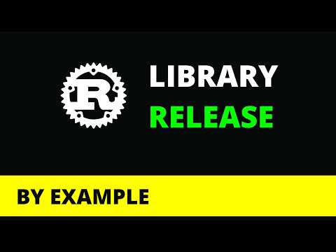 Releasing a Rust Library Live - Casual Coding