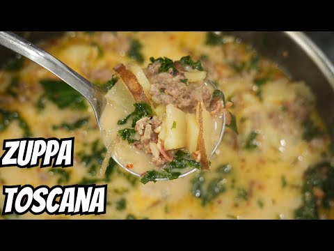 How To Make Zuppa Toscana At Home (BETTER Than Olive Garden)