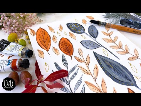 Beginners MUST TRY Easy Watercolor Style YOU Can Learn in Five Minutes (No Skill Needed!)