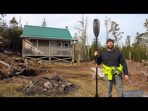 Overnight in Sheltered Island Cabin on the Ocean