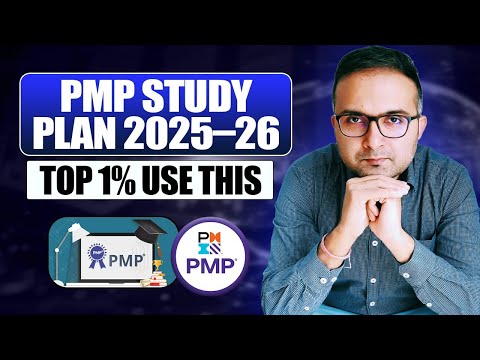 The PMP Exam Study Plan for 2025-26 used by the TOP 1% (FREE TEMPLATE) | PMPwithRay