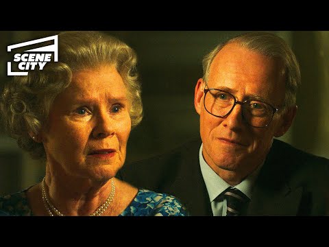 Robert Shares Difficult News with the Queen | The Crown (Imelda Staunton, Andrew Havill)