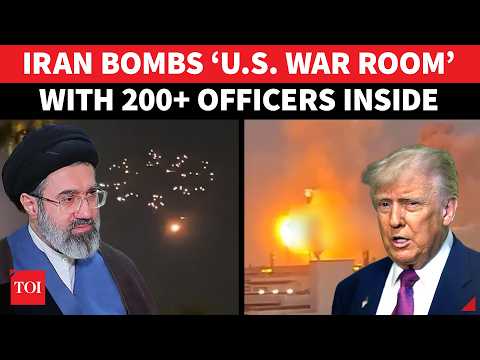 Iran Hits 'US WAR COMMAND; In Gulf Blitz, 'Secret Meeting' Of 200+ Officers Turns Into Target |WATCH