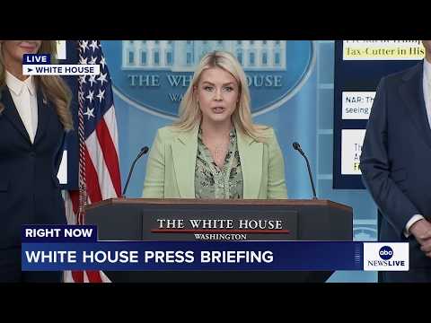 LIVE: White House press briefing