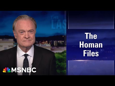 Lawrence: Trump knows Homan can't survive if video of him with undercover FBI agents becomes public