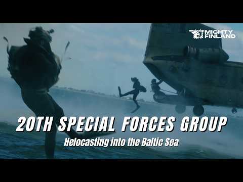 Helocasting with the 20th Special Forces Group into the Baltic Sea
