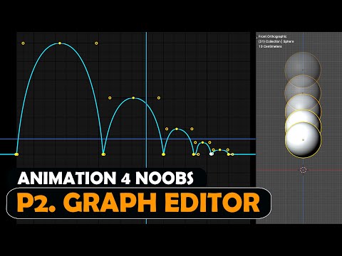 Beginners Guide to Animation in blender 4 - Part 2 - Graph Editor