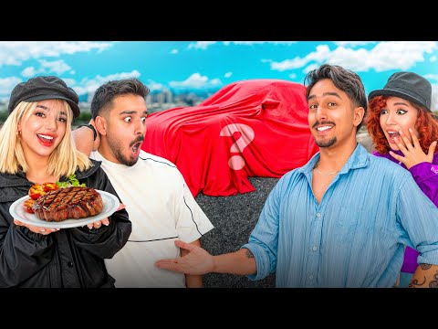 ماشین جدید خریدم 🚘 به بچه ها شیرینی دادم🍰