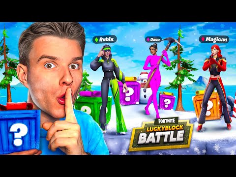 WEIHNACHTS LUCKYBLOCKBATTLE IN FORTNITE