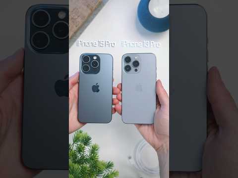 Blue Titanium Vs Sierra Blue iPhone! #shorts