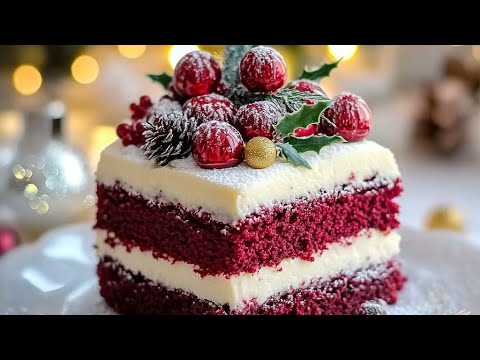 Best Red Velvet cake! Very soft,moist & easy! Make this for Christmas 🎄🍰 کیک ردولوت برای شب یلدا!❤️