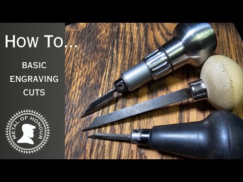 how to do basic engraving cuts for beginners.