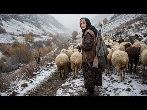 Village Life in Afghanistan|Amazing Daily Routine of 85-Year-Old Grandma–Cooking|Caring for Animals.
