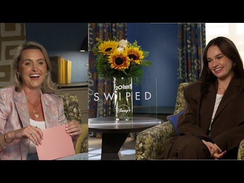 Lily James Swiped - American accents to the BEST pick up lines - Caroline x