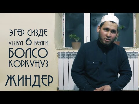 СИЗДИ ЖАКТЫРЫП КАЛГАН ЖИН БАР ЭКЕНДИГИНИН 6 БЕЛГИСИ. АБДУКАХАР ДАМЛА