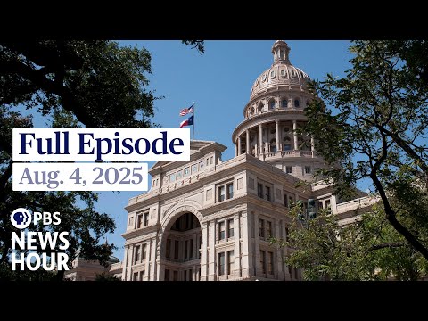 PBS News Hour West live episode, Aug. 4, 2025