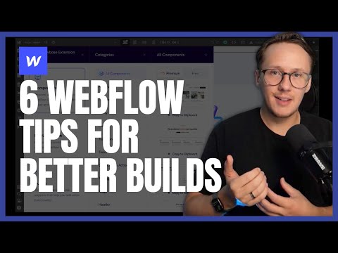 🚀 6 Essential Webflow Design Tips for Efficiency and Productivity