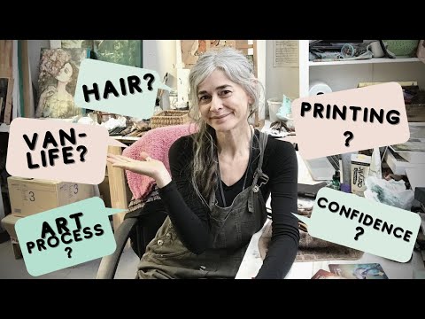 ARTIST CONFIDENCE? VAN LIFE? HAIR? ART PROCESS? IMPOSTER SYNDROME? YOUTUBE? PATREON? It's Q&A time!