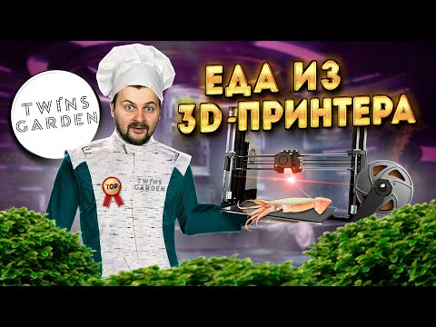 Ресторан из Топ-20 лучших в МИРЕ / Еда из 3d-принтера / Скоро получат Мишлен? / Обзор Twins Garden