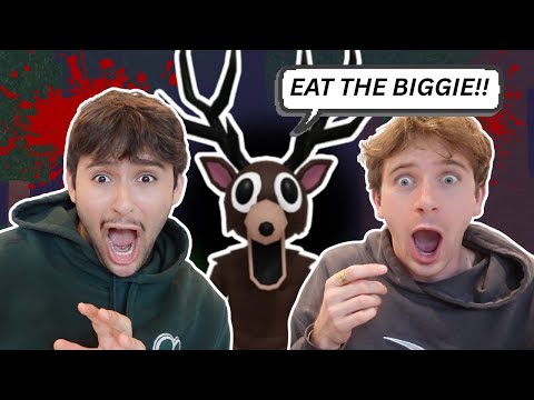 TRYING TO SURVIVE 99 NIGHTS IN THE FOREST ON ROBLOX ft. SCOTT KRESS