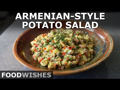 Armenian-Style Potato Salad - The Best No Mayo, No Egg Potato Salad - Food Wishes