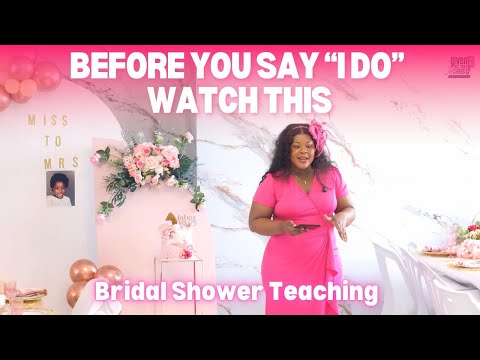 How To Respect Your HUSBAND | Bridal Shower Teaching: Submission, Do’s & Don’ts