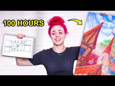 I hate perspective painting, so I did it for 100 hours