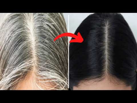 with only 3 amazing ingredients, remove your Gray hairs permanently and naturally!!!