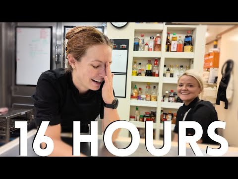 16 hours in the life of a yacht chef (my hardest charter yet)