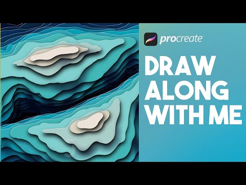 #80 3D Reef - Procreate tutorial