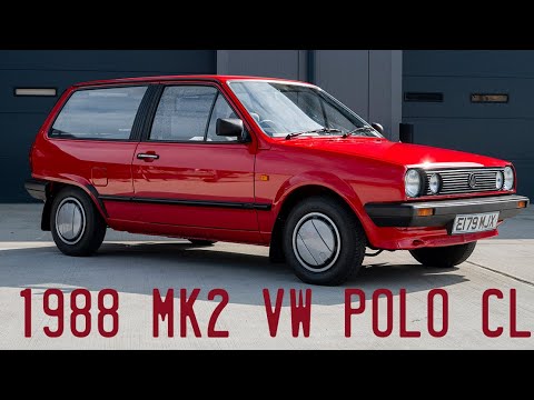 1988 mk2 VW Polo CL Goes for a Drive