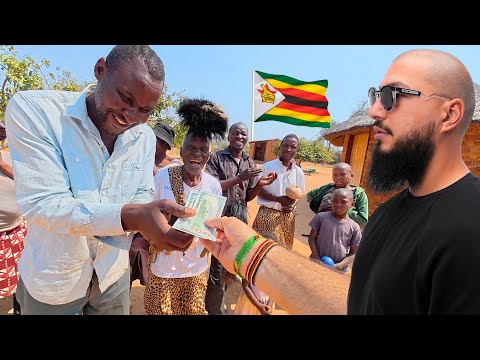 Surprising Local Tribe With $200 In The Village Of Matobo Hills, Zimbabwe 🇿🇼 (surreal experience)