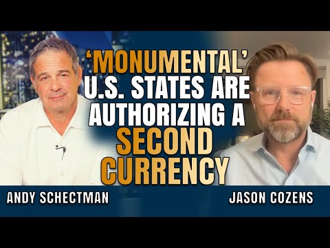 'Return of America's Authorized Second Currency': Gold As Legal Tender Again | Glint's Jason Cozens