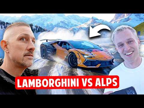 Ice Drifting My Lamborghini Revuelto in the Italian Mountains ft: OG Schaefchen