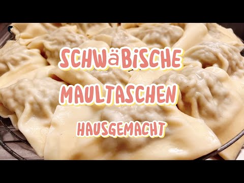 Schwäbische Maultaschen/Kuschterdenger Gfillte Nudla