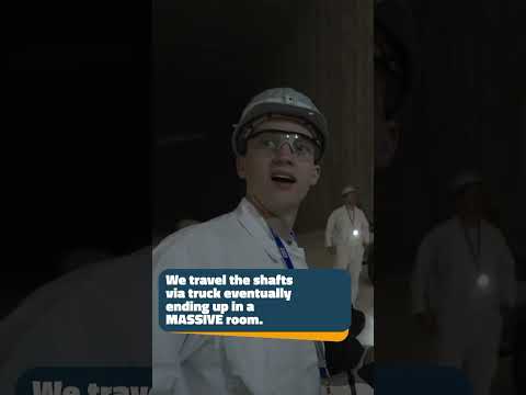 500+ Meters Underground for SALT!