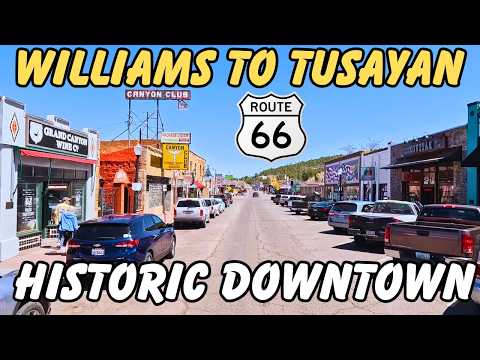 Grand Canyon Bound: Williams to Tusayan Scenic Drive