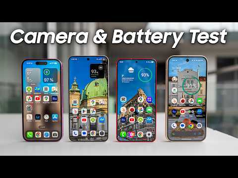 Best Compact Phone 2025? Xiaomi 15 vs. S25 vs. Pixel 9 vs. iPhone 16 – Battery & Camera Test