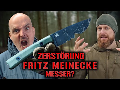Destruction of the Fritz Meinecke knife @FritzMeineckeLive