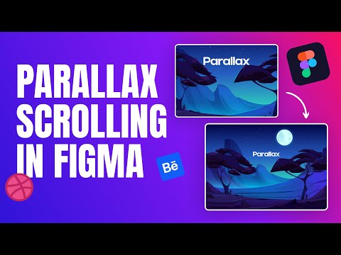 Create PARALLAX SCROLL EFFECT In Figma | Figma Tutorial