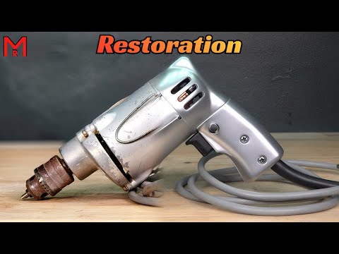 Old Electric Drill Restoration