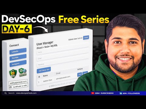 Day-6 | DevSecOps Mega Project Series | 3-Tier Project Prod Deployment