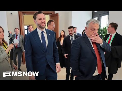 'What we saw was extraordinary': David French breaks down the significance of Vance's Hungary trip