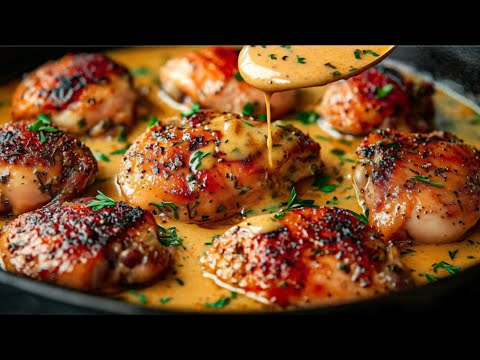 The Creamiest Chicken Thigh Recipe EVER 🤯🔥 | Ready in 4 Minutes!