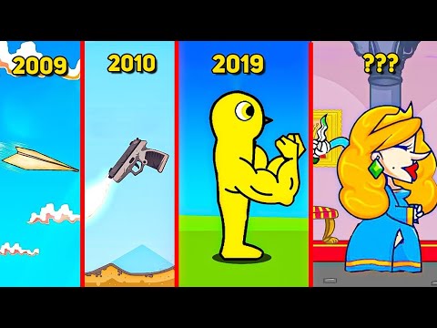 The evolution of Flash games