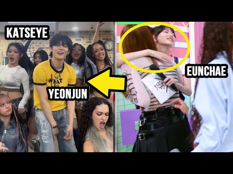 KATSEYE's Interactions with Other Idols