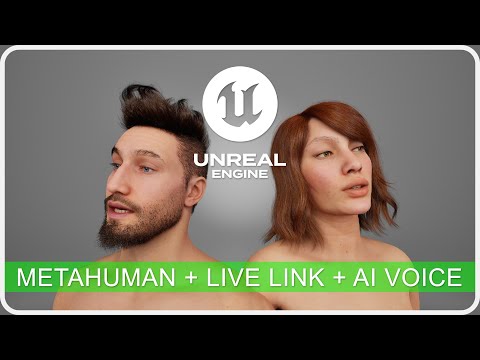 Tutorial | MetaHuman Facial Animation using LiveLink + AI Voice | Unreal Engine