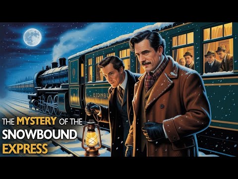 Sherlock Holmes and The Mystery of the Snowbound Express | Cozy Winter Night at 221B Baker Street