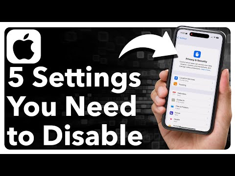 5 iPhone Settings You Need To TURN OFF Right Now!